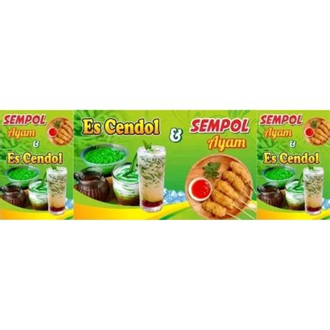 Jual SPANDUK BANNER ES DAWET CENDOL Shopee Indonesia