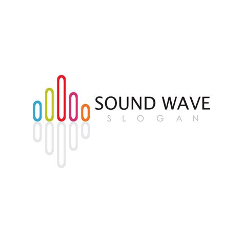 Sound waves vector illustration 14418520 Vector Art at Vecteezy