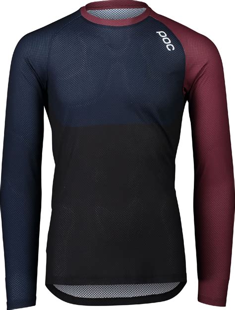 Cyklistický dres s dlouhým rukávem POC MTB Pure LS Jersey Propylene