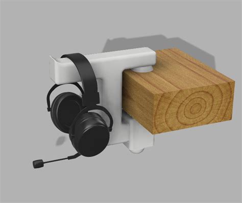 Free Stl File Headphone Table Clamp・3d Printing Model To Download・cults