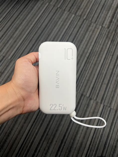 Authentic Bavin Mah Powerbank Brand New With Built In Plug And