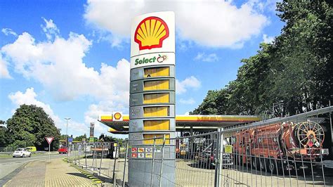 Brinkum Shell Tankstelle In Brinkum Nord Trockengelegt