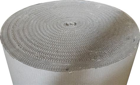 Plain Brown Corrugated Packaging Roll For Paper Industry GSM 80 GSM