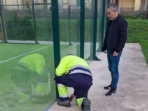 Hazas de Cesto finaliza las mejoras en la pista de pádel cubierta