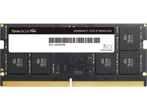 Team Elite Gb Pin Ddr So Dimm Ddr Pc Laptop Memory