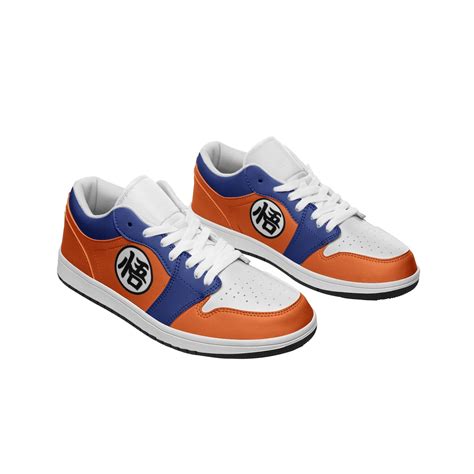 Goku Dragon Ball Z Low Basketball Shoes Animebape