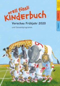 Vorschau OF Orell Füssli Kinderbuch 2020 FJ Buchwerbung Verlagsbüro