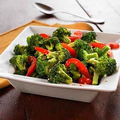 Broccoli Bell Pepper Saut Recipe Land Olakes