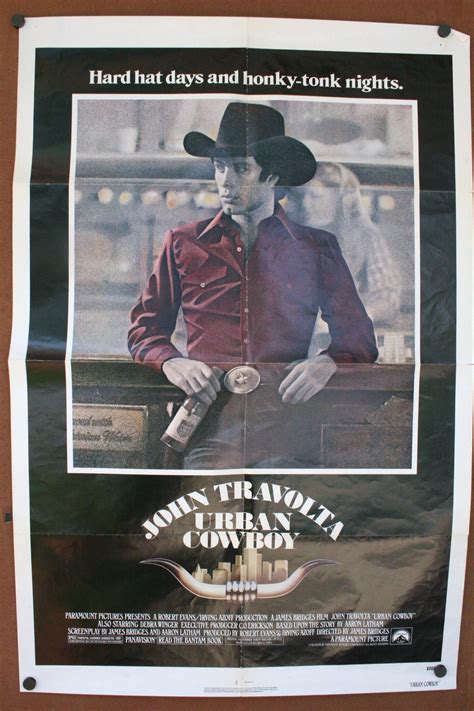 URBAN COWBOY "1 Sheet" Movie Poster - Original Vintage Movie Posters