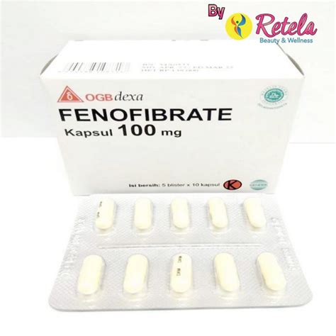 Jual FENOFIBRATE 100 MG 1 STRIP 10 CAPSUL Shopee Indonesia