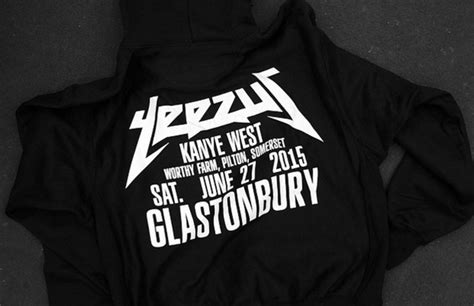 Kanye West Yeezus Merch for Glastonbury | Complex