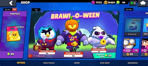 Brawl Stars On Twitter The Last Years Brawloween Skins Are Back