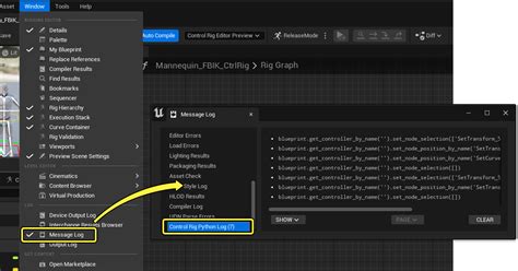 Control Rig Python Scripting In Unreal Engine