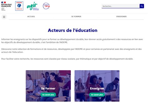 La Plateforme Agir Pour La Transition Ademe Catalogue De