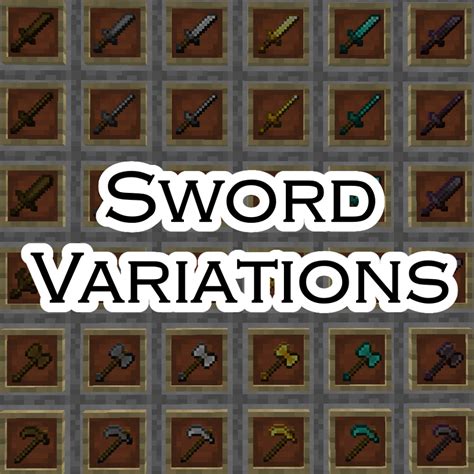 Sword Variations Mod - Minecraft Mods - CurseForge