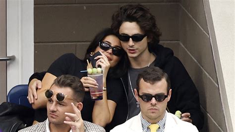 Kylie Jenner And Timothee Chalamet At U S Open Kissing Pda Photos