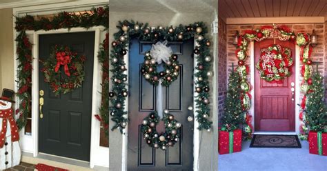 Ideias Criativas Para Decorar A Sua Porta Para O Natal