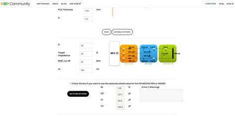 Nfc Antenna Design Tool Antenna Design Hub Nxp Semiconductors