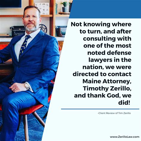 Star Review Tim Zerillo Best Lawyer Maine Portland National Criminal