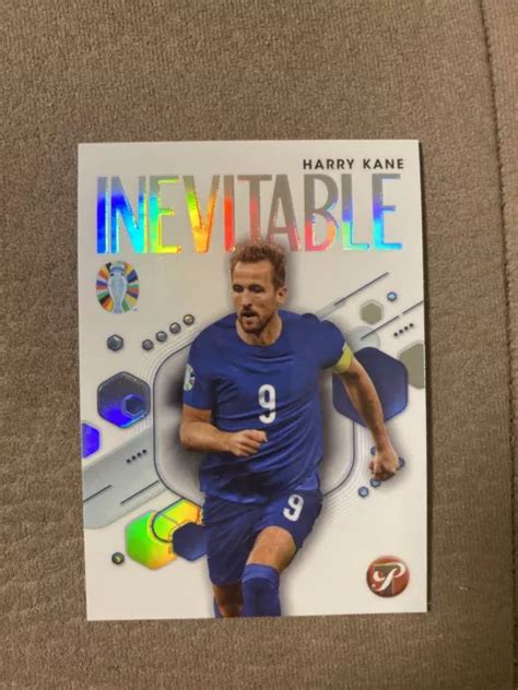 Topps Pristine Road To Euro Inevitable England Harry Kane Eur