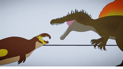 Spinofaarus Vs Monsters Resurrected Spinosaurus Animation YouTube