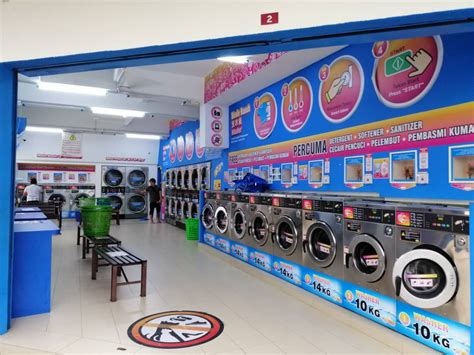 Coin Operated Laundry Shop In Taiping Jit Kin Laundry Setup