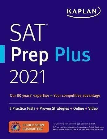 Kaplan SAT Prep Plus 2021 Book Bazar Online