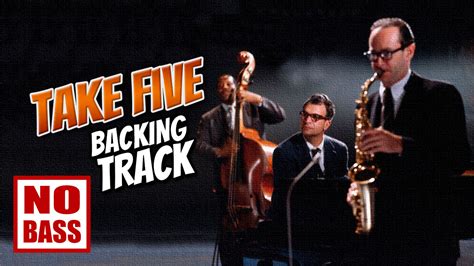 Take Five No Bass Backing Track Jazz Bpm Backing Track Center