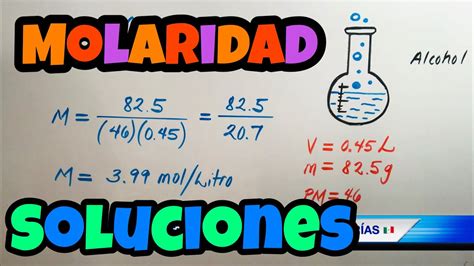 Concentraci N Porcentaje En Masa Disoluciones Youtube