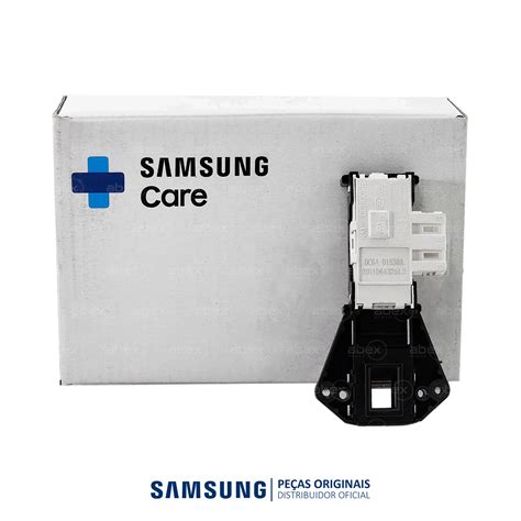 Trava Da Porta Lavadora E Lava E Seca Samsung DC64 01538A 220V