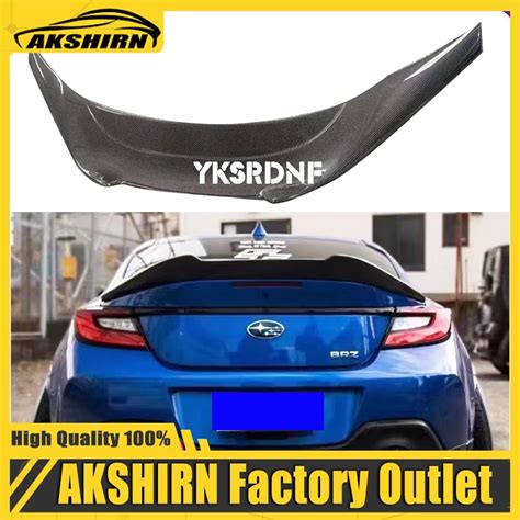 Para Toyota Gr Subaru Brz Spoiler Fibra De Carbono Traseiro