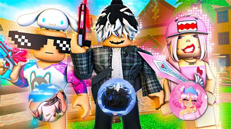 Playing Mm2 As Youtubers Worst Outfits 😱 Murder Mystery 2 Youtube