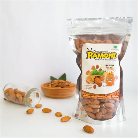 Jual Kacang Almond Panggang Rasa Original Shopee Indonesia