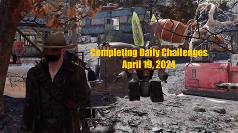 Fallout Completing Daily Challenges For April Quick Easy