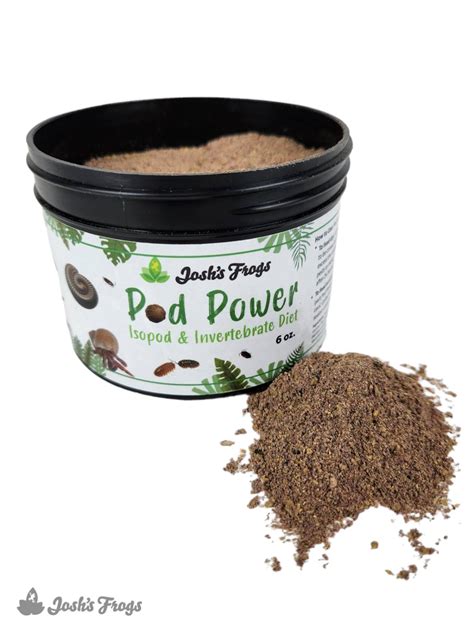 Josh's Frogs Pod Power Isopod and Invertebrate Diet (6 oz.)