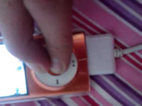 How To Reset Ipod Nano If It Freezes Youtube