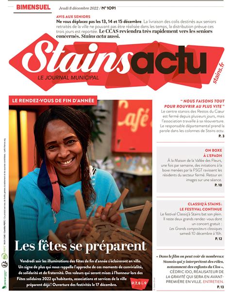 Stains Actu N Les F Tes Se Pr Parent Ville De Stains