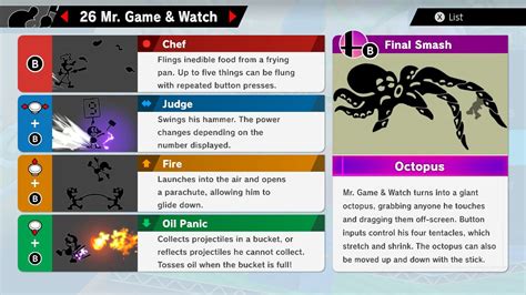 Mr Game And Watch Super Smash Bros Ultimate Walkthrough Neoseeker