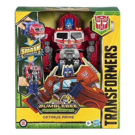 Hasbro Transformers Bumblebee Cyberverse Adventures Optimus Prime Smash