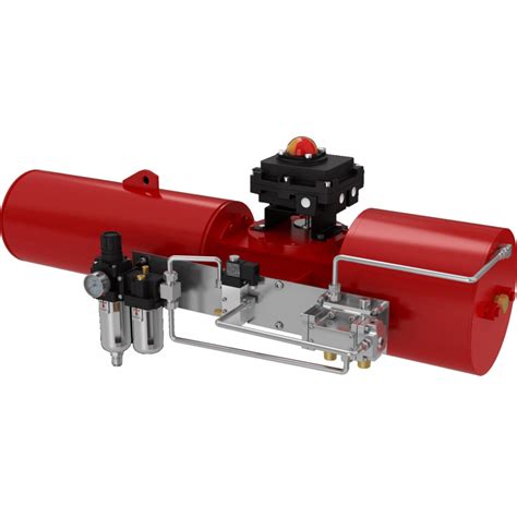 Scotch Yoke Pneumatic Actuators Single Action Pneumatic Actuator