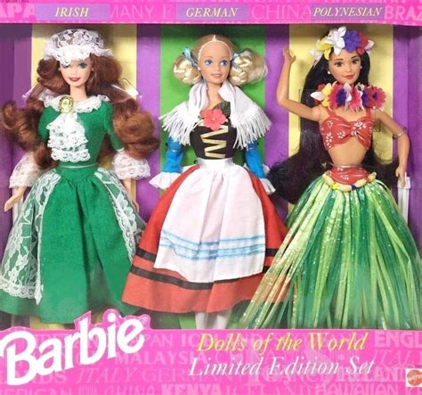 1994/1995 Dolls of the World Irish Barbie (#12998 / #13939) – Toy Sisters