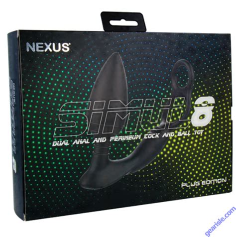 Nexus SIMUL8 Plug Edition Vibrating Dual Motor Anal Waterproof