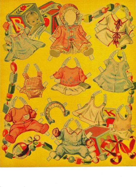 Pin On 1940s Paper Doll Books