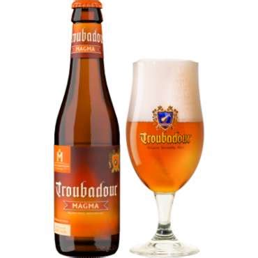 Troubadour Magma Belgium Beer