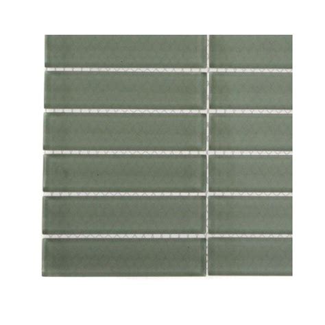 Ivy Hill Tile Contempo Seafoam Polished Glass Tile 3 In X 6 In X 8