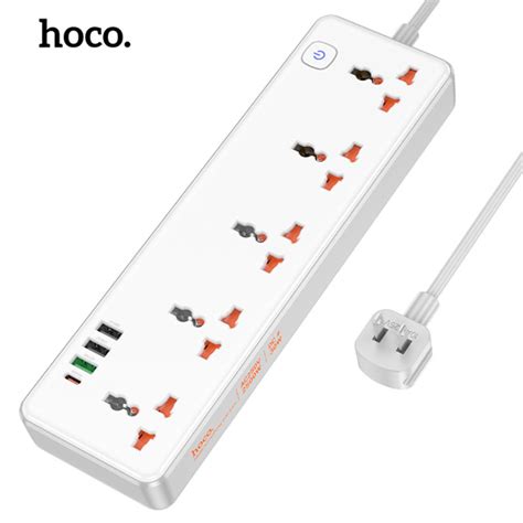 HOCO Multifunctional Safety Socket USB C 30W Top Leading Phone Shop