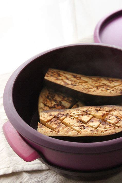 Aubergines à la sauce soja et au miso cuites dans le Micro Vap