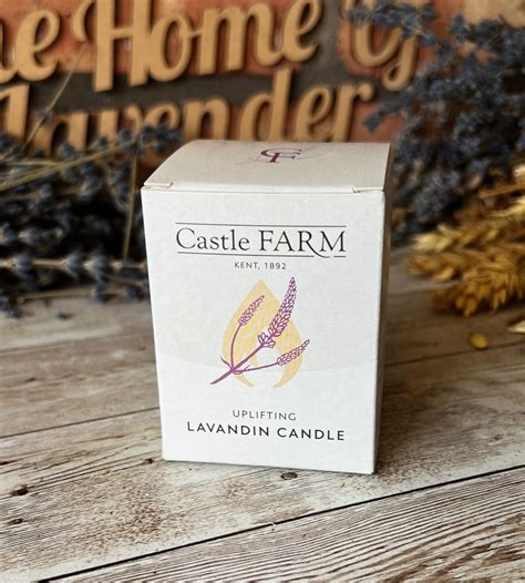 Castle Farm Uplifting Lavander Candle | Lavender Products