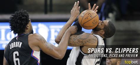 Spurs Vs Clippers Predictions Picks Odds December