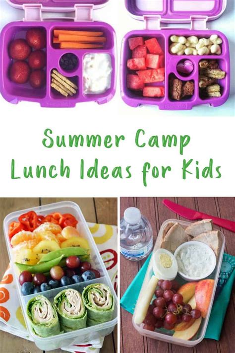 Summer Camp Lunch Ideas for Kids | Healthy Family Project